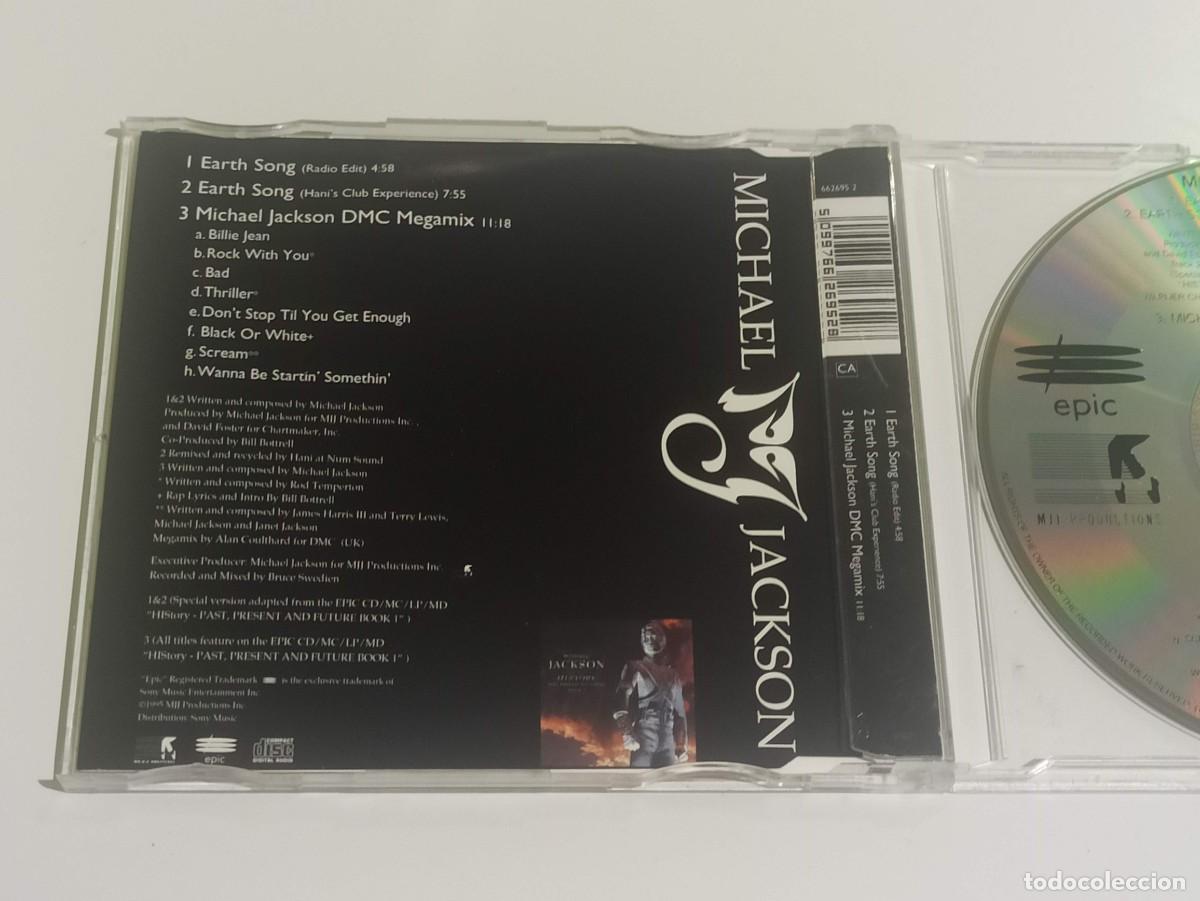 CDs de m&uacute;sica: Lote 2 CD single Michael Jackson - Foto 3