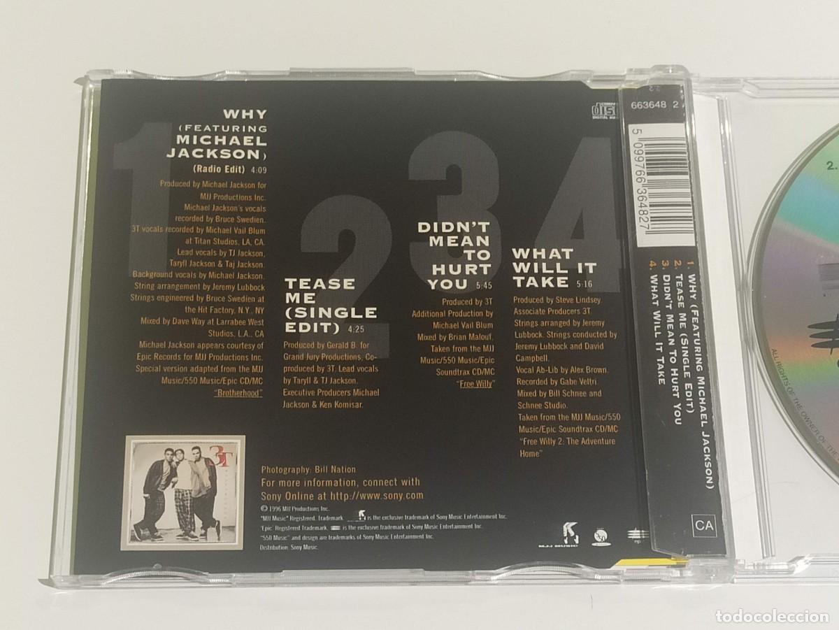 CDs de m&uacute;sica: CD single 3T featuring Michael Jackson - Foto 2