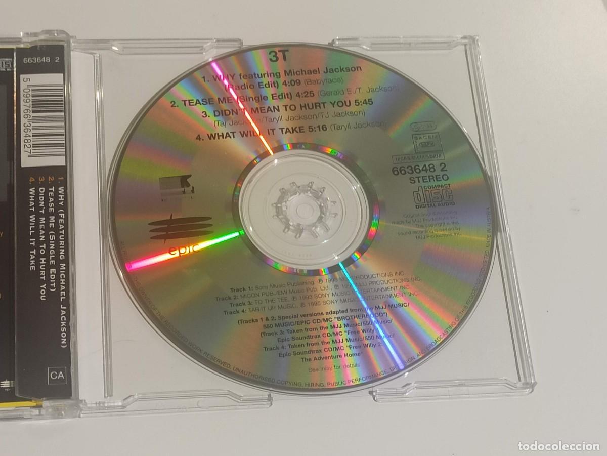 CDs de m&uacute;sica: CD single 3T featuring Michael Jackson - Foto 3
