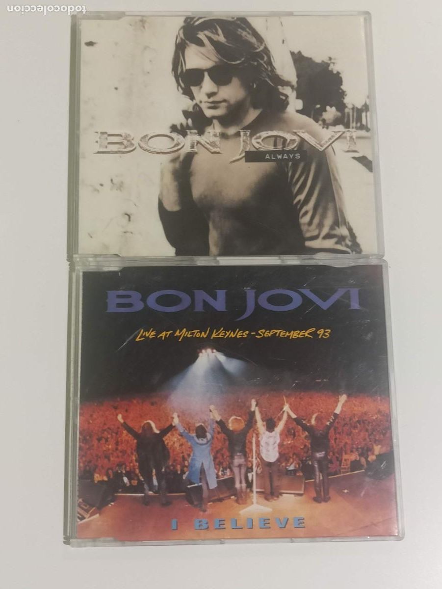 CDs de m&uacute;sica: Lote CD single Bon Jovi - Foto 1
