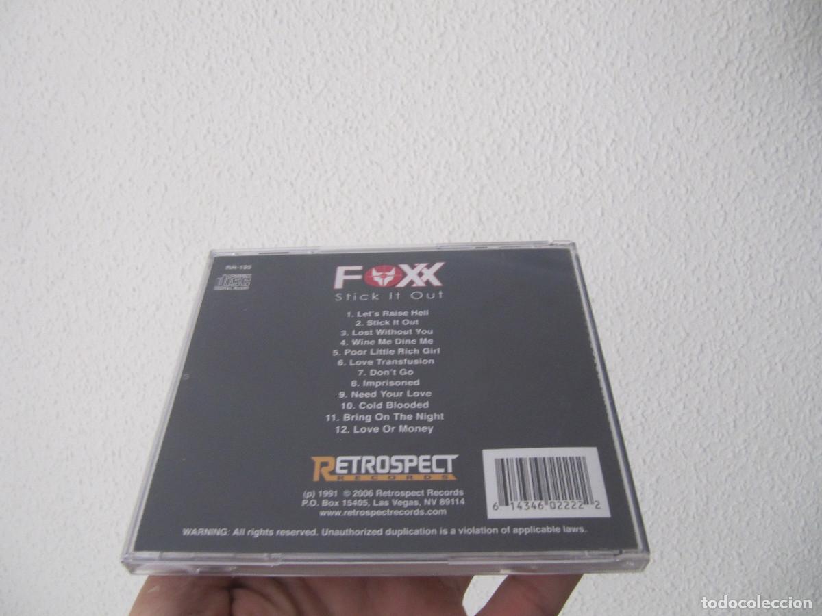 CDs de m&uacute;sica: Foxx &lrm;&ndash; Stick It Out RR-195 2006 - Foto 2