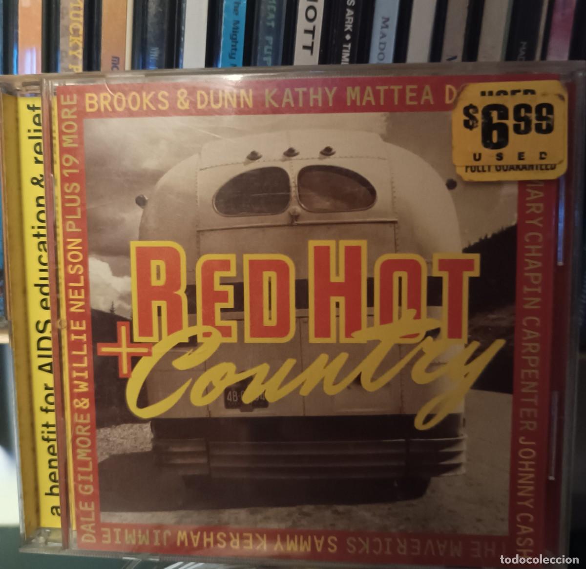 CDs de m&uacute;sica: Various &lrm;&ndash; Red Hot + Country-cd - Foto 1