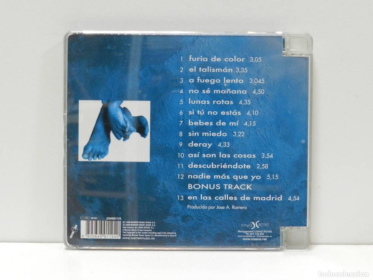 CDs de m&uacute;sica: DISCO CD. Rosana &ndash; Lunas Rotas. COMPACT DISC. - Foto 2