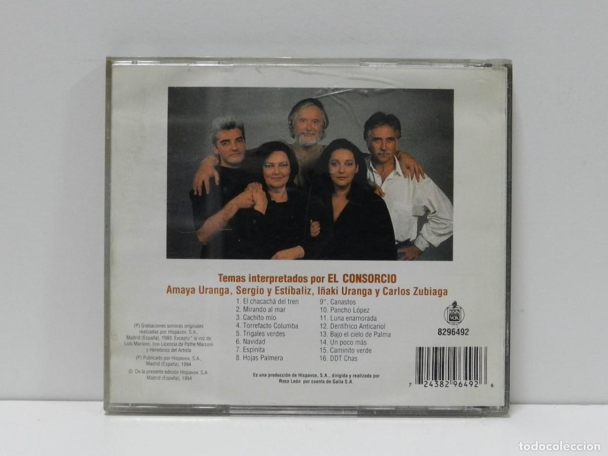 CDs de m&uacute;sica: DISCO CD. El Consorcio &ndash; Lo Que Nunca Muere. COMPACT DISC. - Foto 2