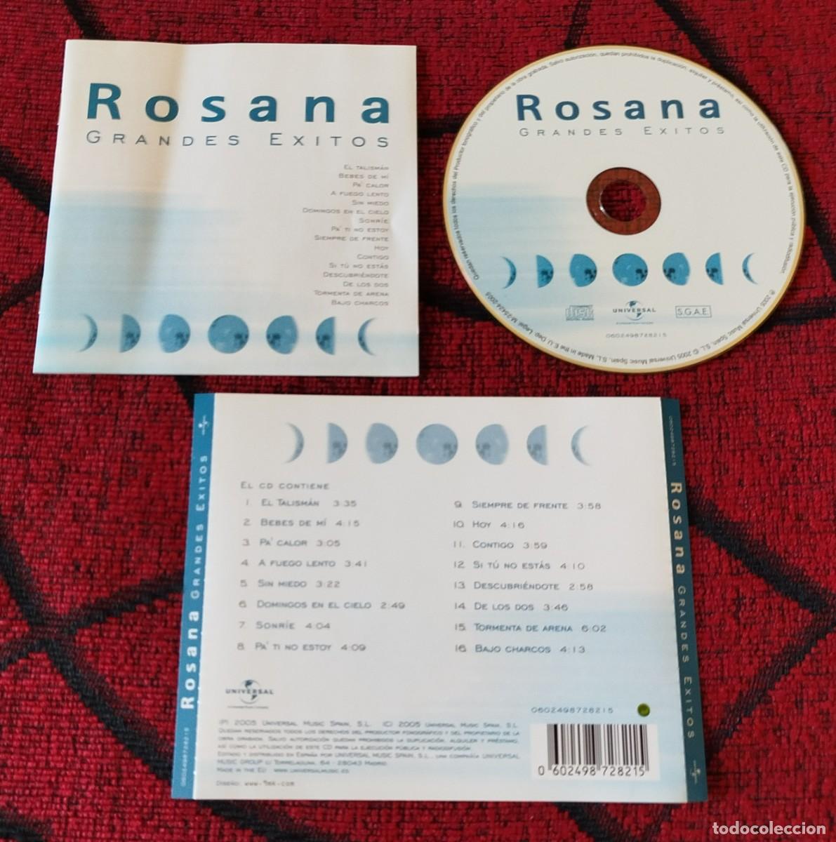 CDs de m&uacute;sica: ROSANA ** Grandes Exitos ** CD 2005 - Foto 1
