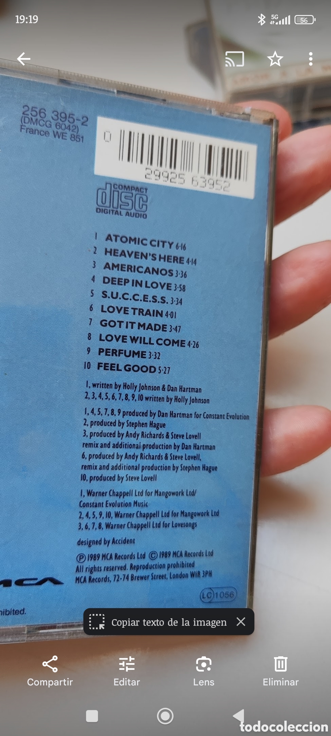 CDs de m&uacute;sica: CD blast CD album 20 caracteres - Foto 2