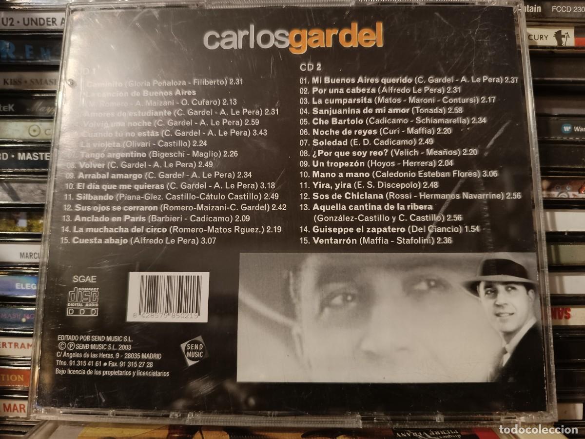 CDs de m&uacute;sica: Carlos Gardel &lrm;&ndash; Carlosgardel-cd - Foto 2