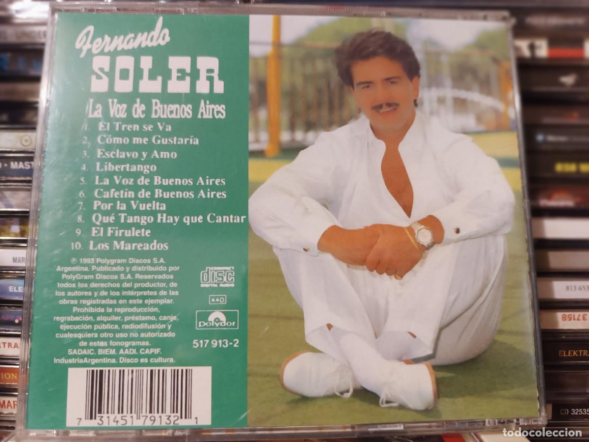 CDs de m&uacute;sica: Fernando Soler- La voz de Buenos Aires-cd - Foto 2