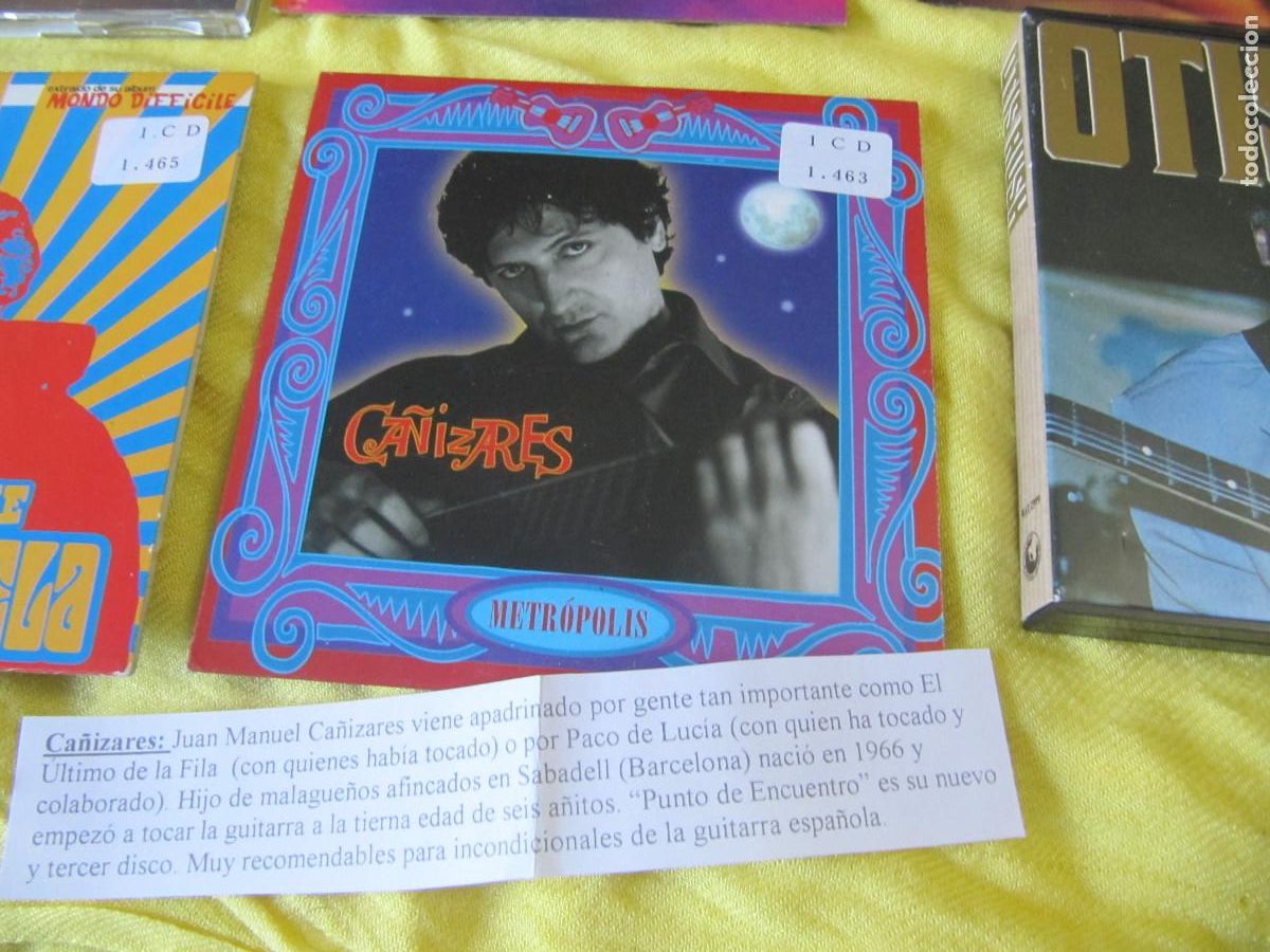 CDs de m&uacute;sica: METROPOLIS. CA&Ntilde;IZARES CD CADENA 100 - Foto 1