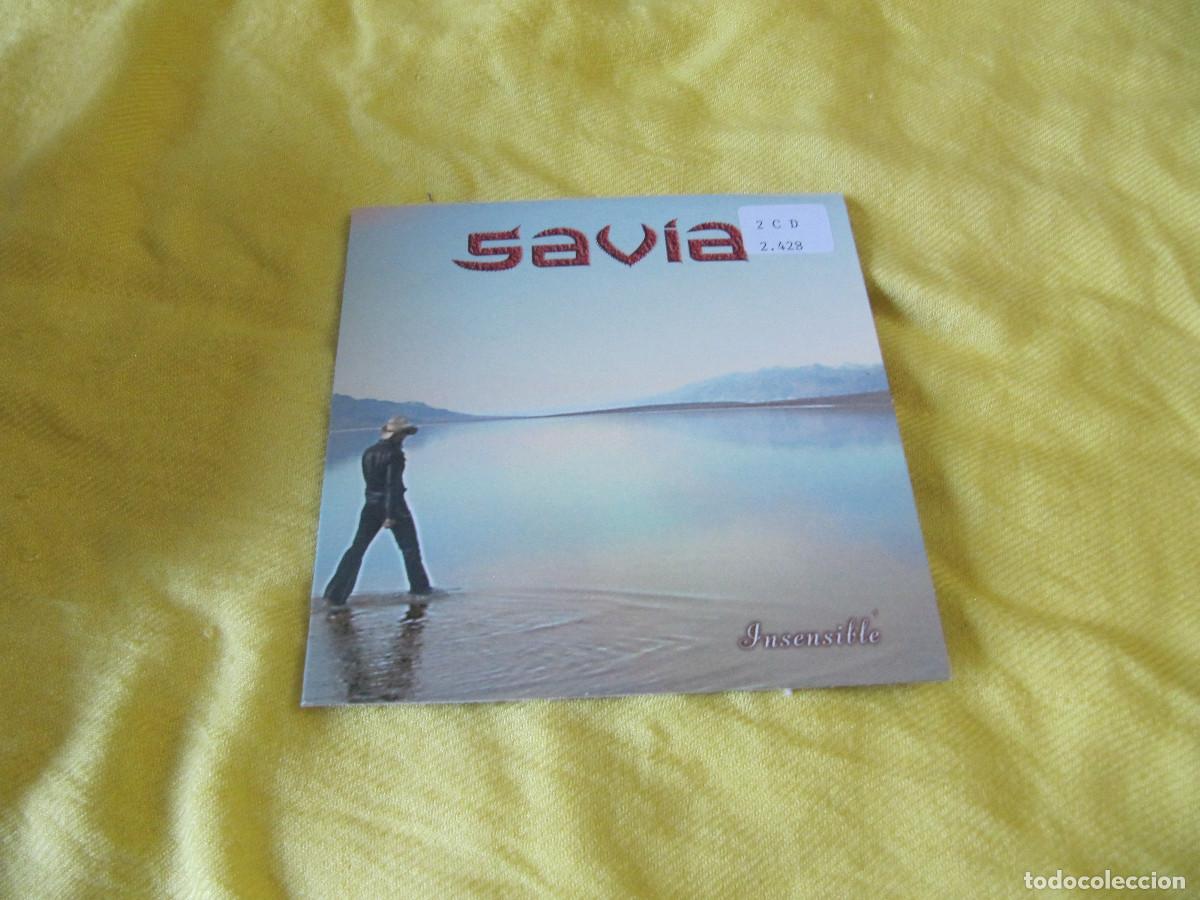 CDs de m&uacute;sica: SAVIA - INSENSIBLE - CD SINGLE PROMO - Foto 1