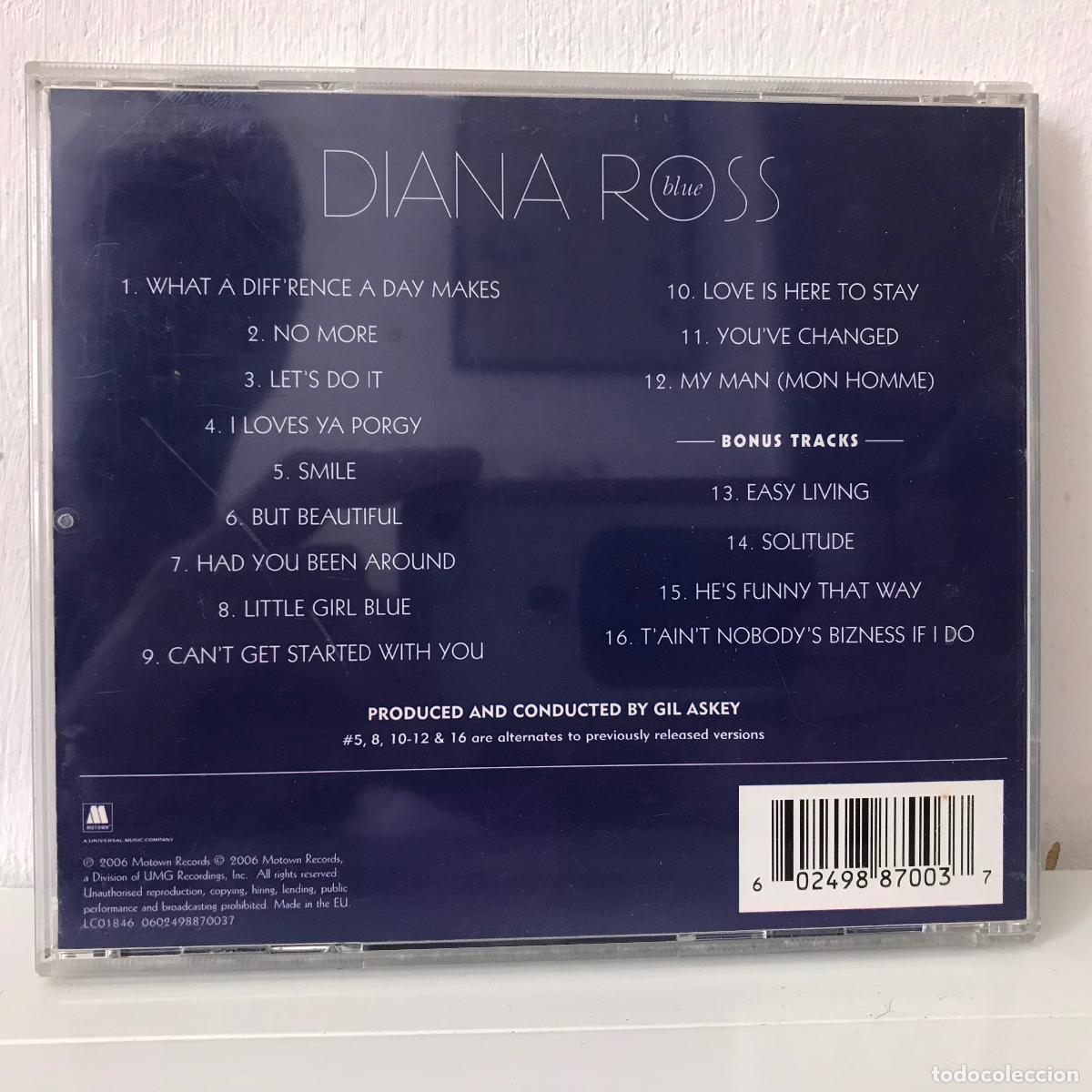 CDs de m&uacute;sica: Diana Ross. Blue. CD - Foto 2