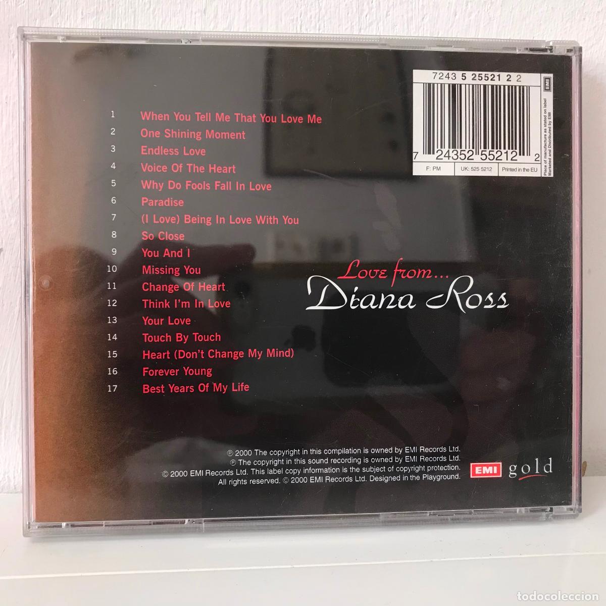 CDs de m&uacute;sica: Diana Ross. Love From... - Foto 2