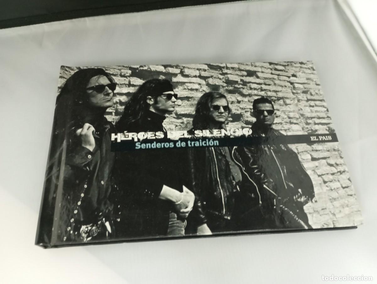 CDs de m&uacute;sica: HEROES DEL SILENCIO - SENDEROS DE TRAICION - LIBRO + CD - Foto 1