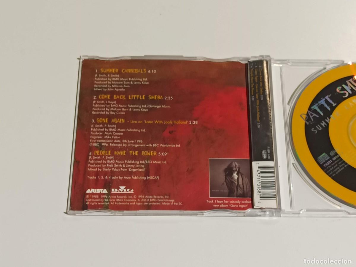 CDs de m&uacute;sica: CD single Patti Smith Summer Cannibals - Foto 2