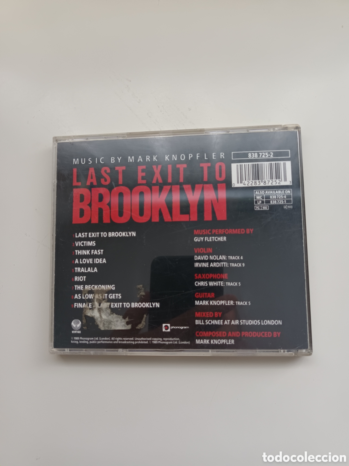 CDs de m&uacute;sica: &rdquo;Last exit to Brooklyn&rdquo; de Mark Knopfler - Foto 2