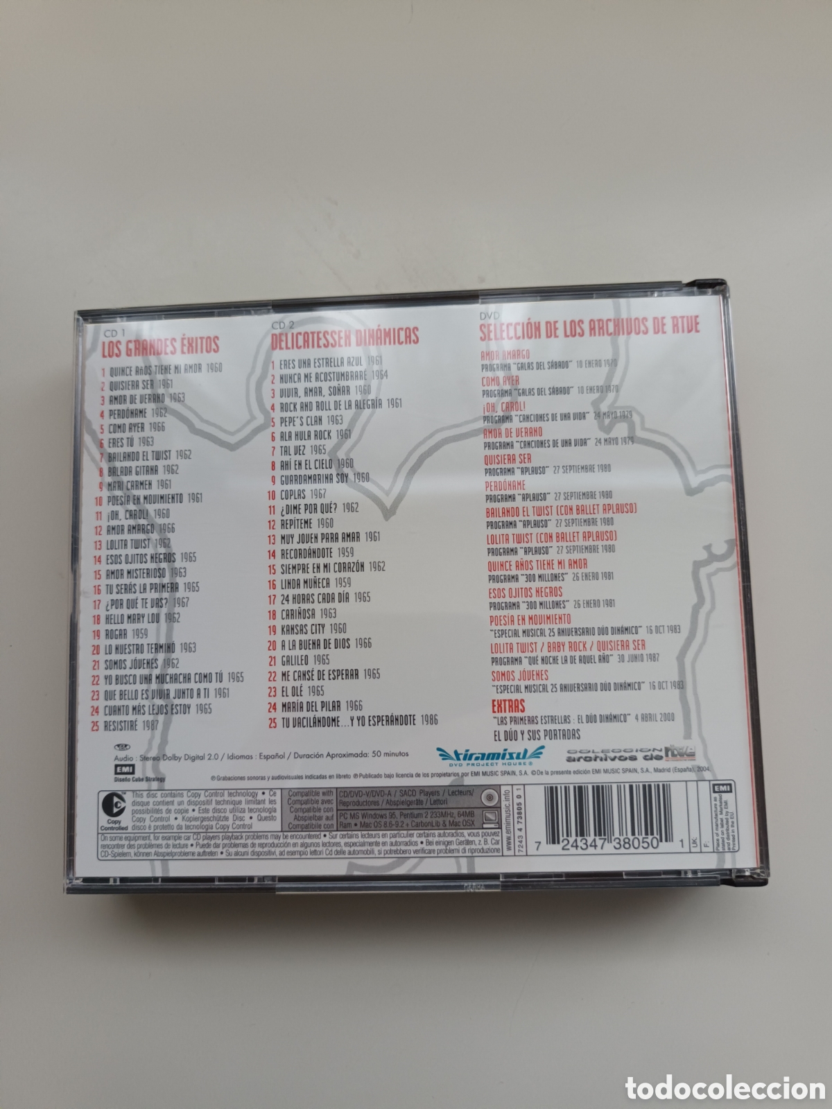 CDs de m&uacute;sica: El d&uacute;o din&aacute;mico. La colecci&oacute;n definitiva. - Foto 2