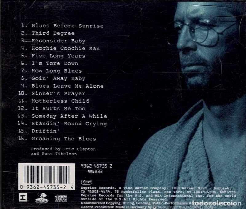 CDs de m&uacute;sica: Eric Clapton - From The Cradle. CD - Foto 2