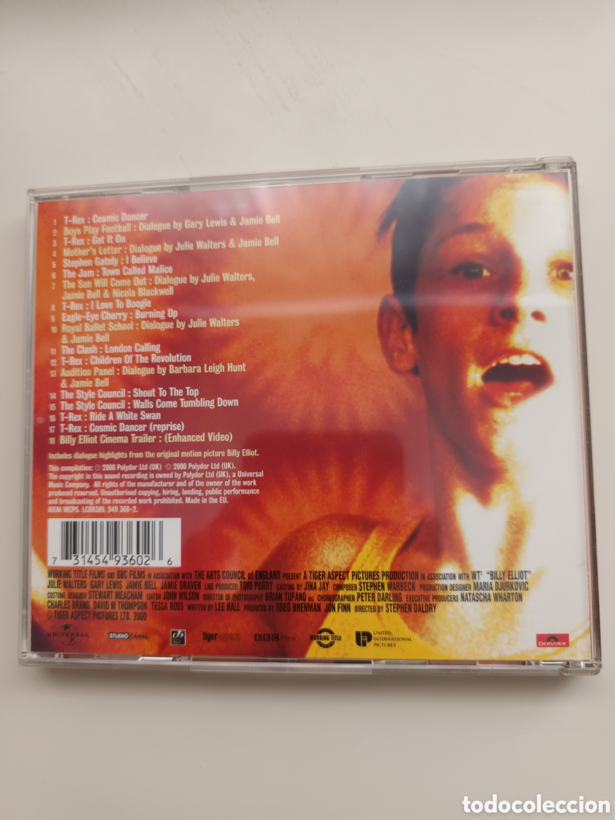 CDs de m&uacute;sica: Billy Elliot. Banda sonora - Foto 2