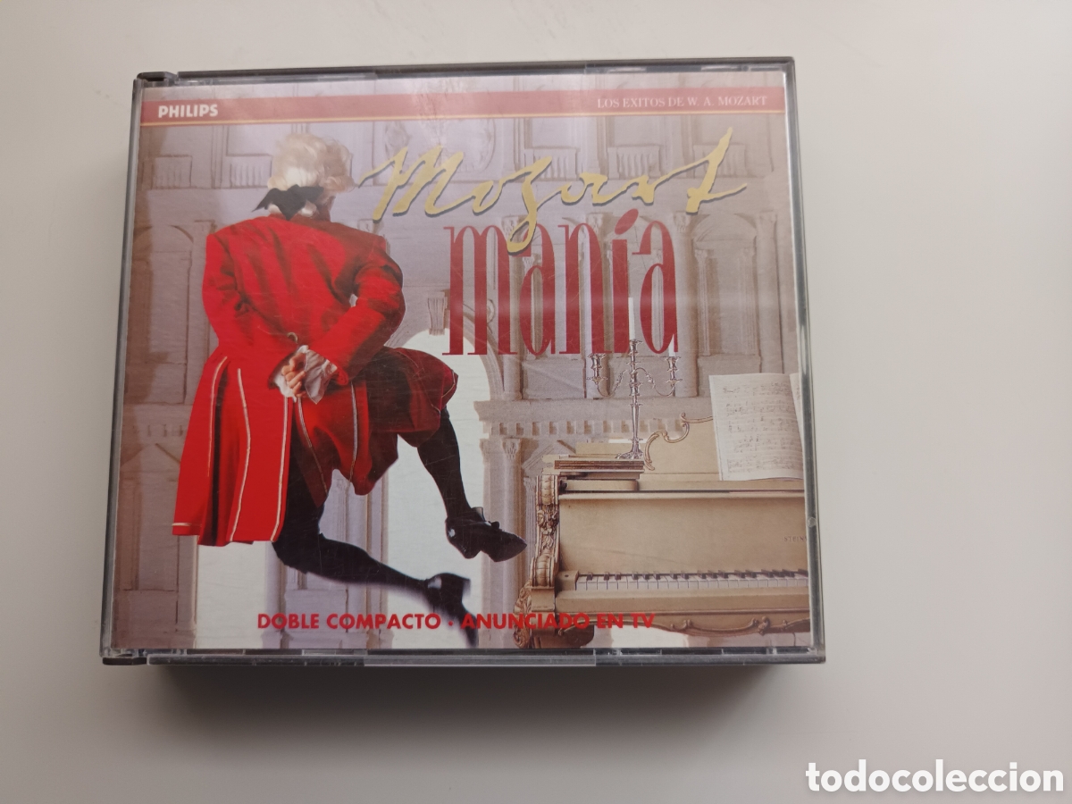 CDs de m&uacute;sica: Mozart man&iacute;a. Doble compacto. - Foto 1