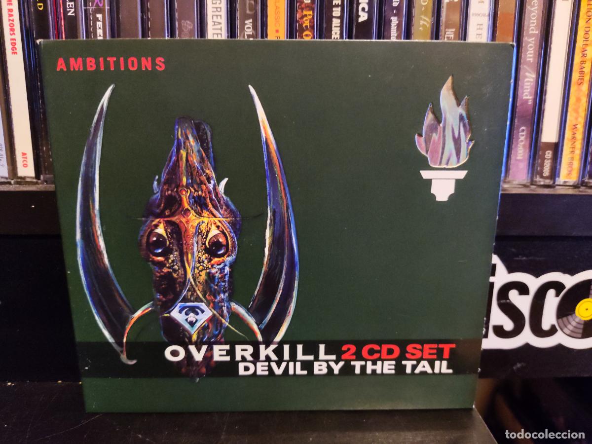 CDs de m&uacute;sica: OVERKILL - DEVIL BY THE TAIL - 2 CDS - Foto 1
