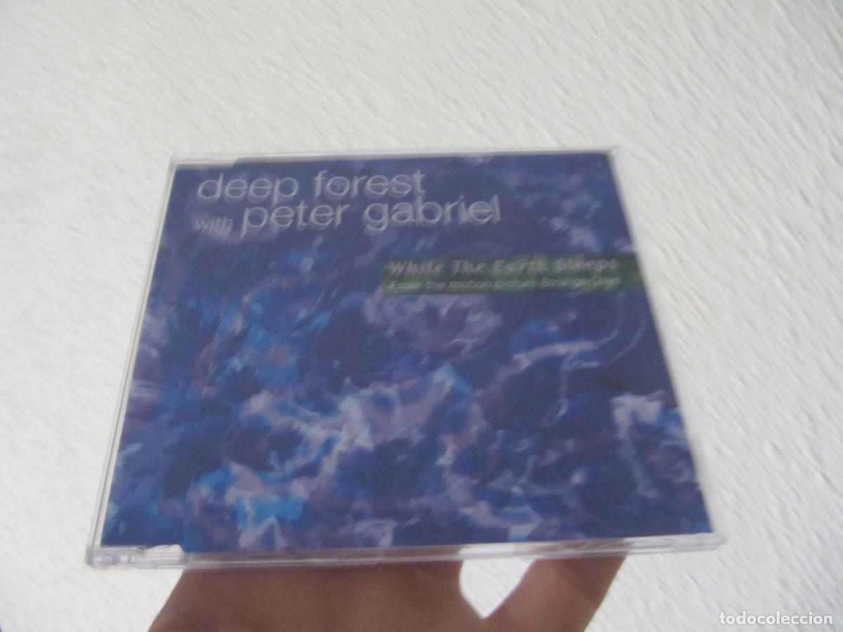 CDs de m&uacute;sica: PETER GABRIEL / DEEP FOREST / WHILE THE EARTH SLEEPS / SINGLE - Foto 1