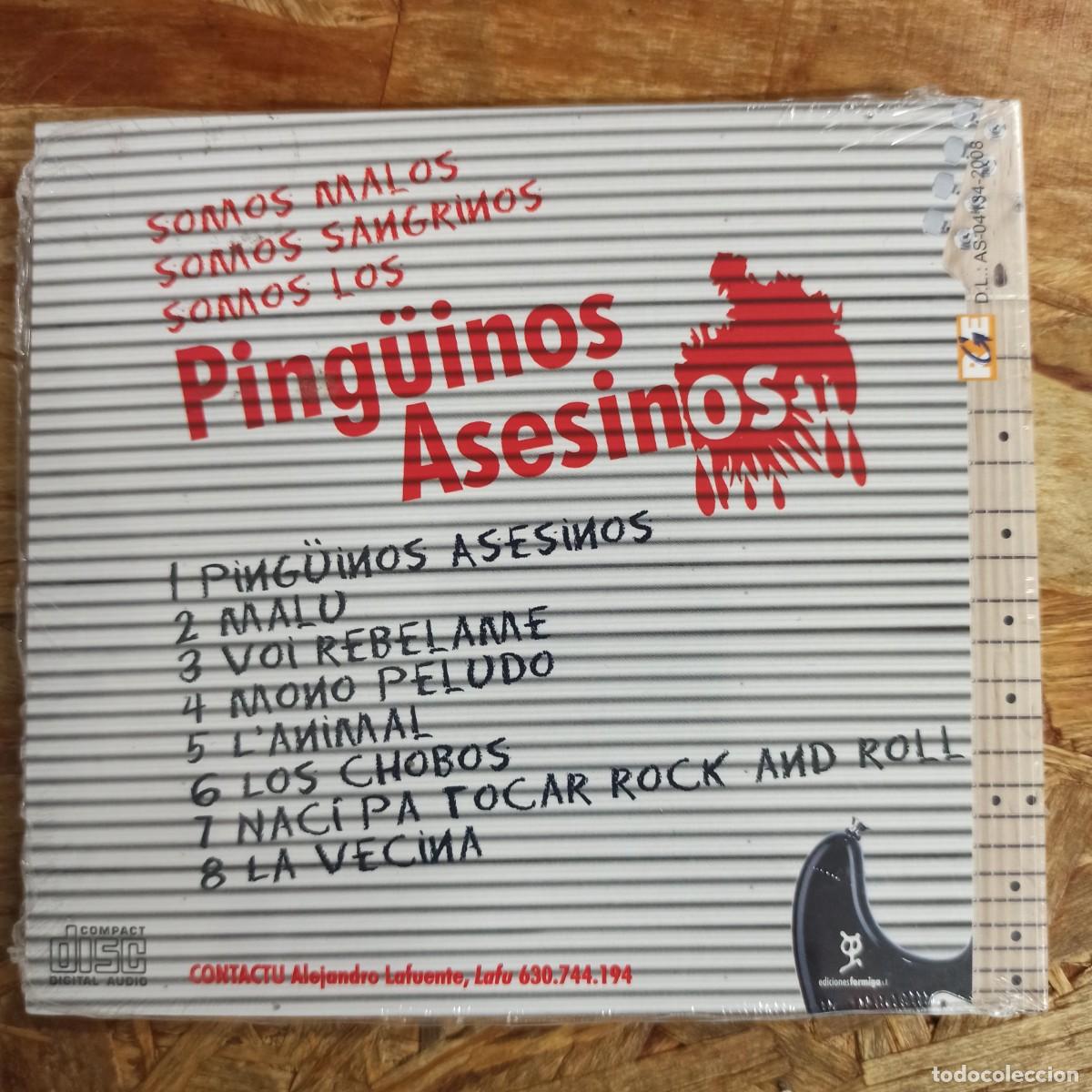 CDs de m&uacute;sica: CD Ping&uuml;inos Asesinos - Malu - Foto 2