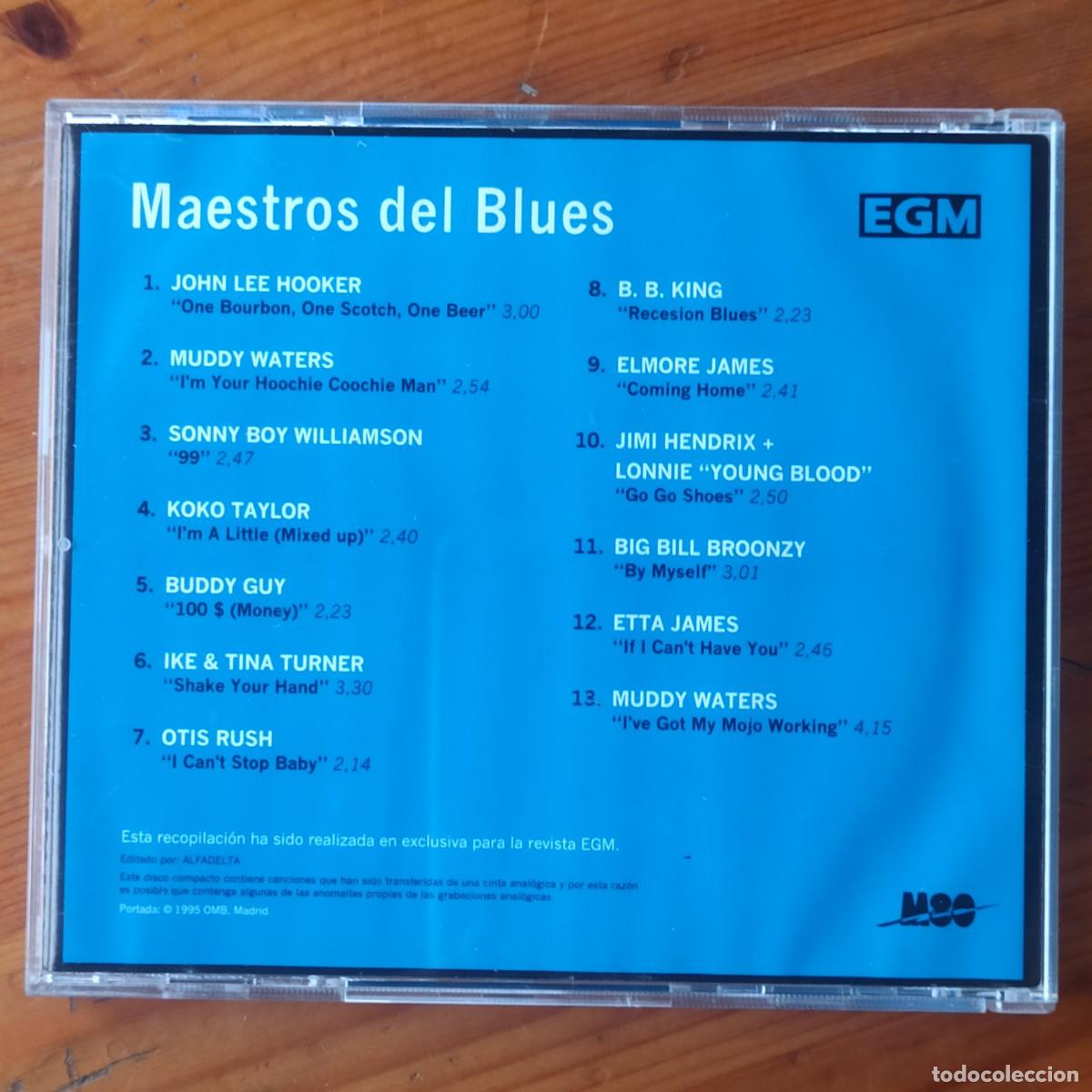 CDs de m&uacute;sica: CD Maestros Del Blues - Foto 2