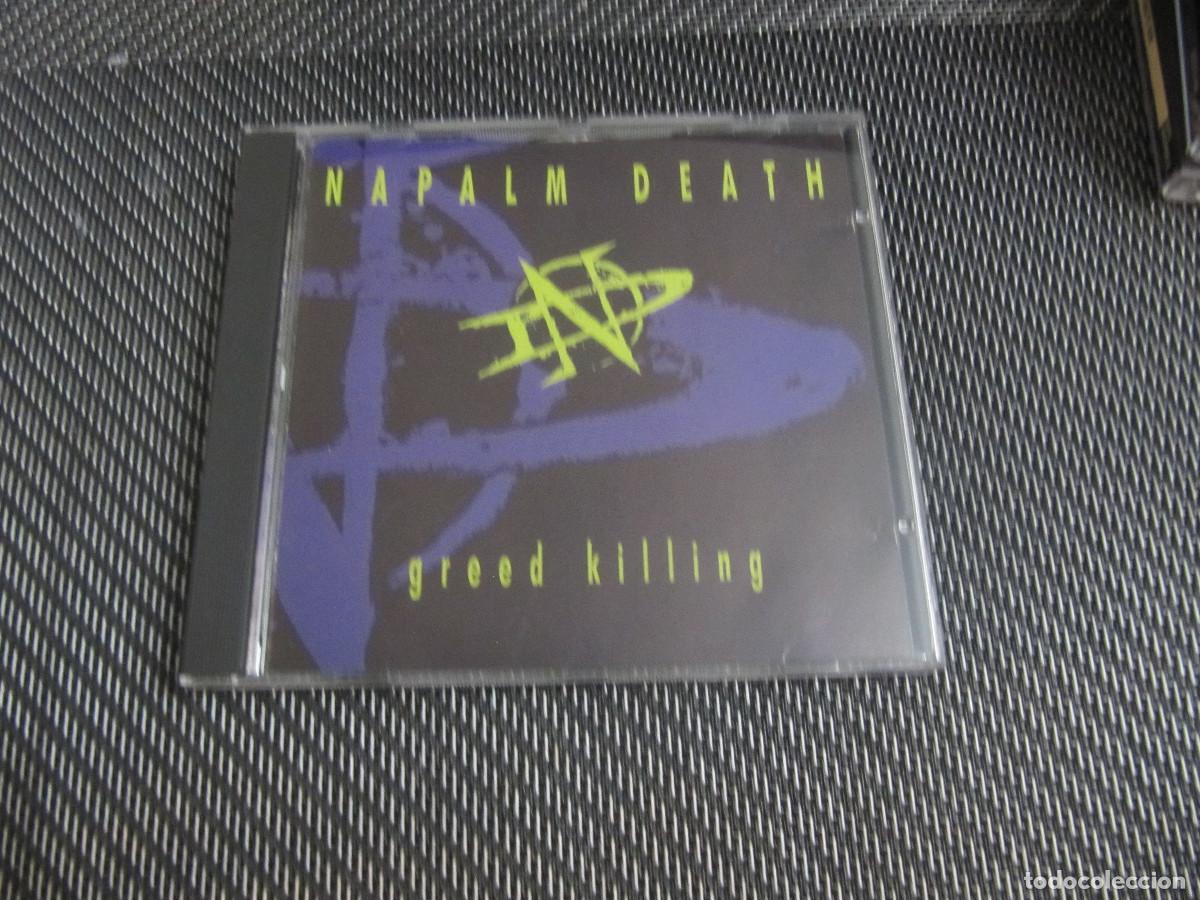 CDs de m&uacute;sica: NAPALM DEATH GREED KILLING - Foto 1