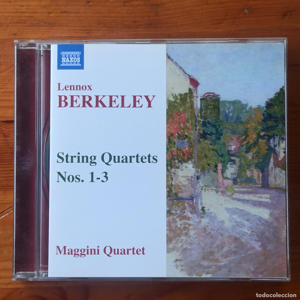 CDs de m&uacute;sica: CD Lennox Berkeley &ndash; Maggini Quartet* &ndash; String Quartets Nos. 1 - 3 - Foto 1