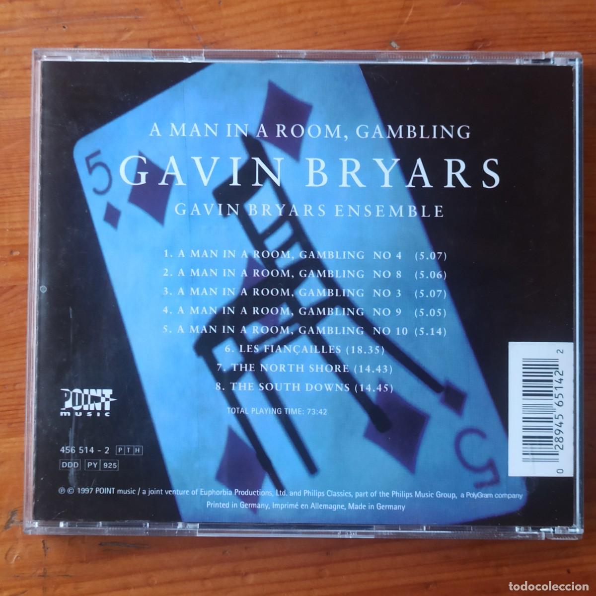 CDs de m&uacute;sica: CD Gavin Bryars &ndash; A Man In A Room, Gambling - Foto 2