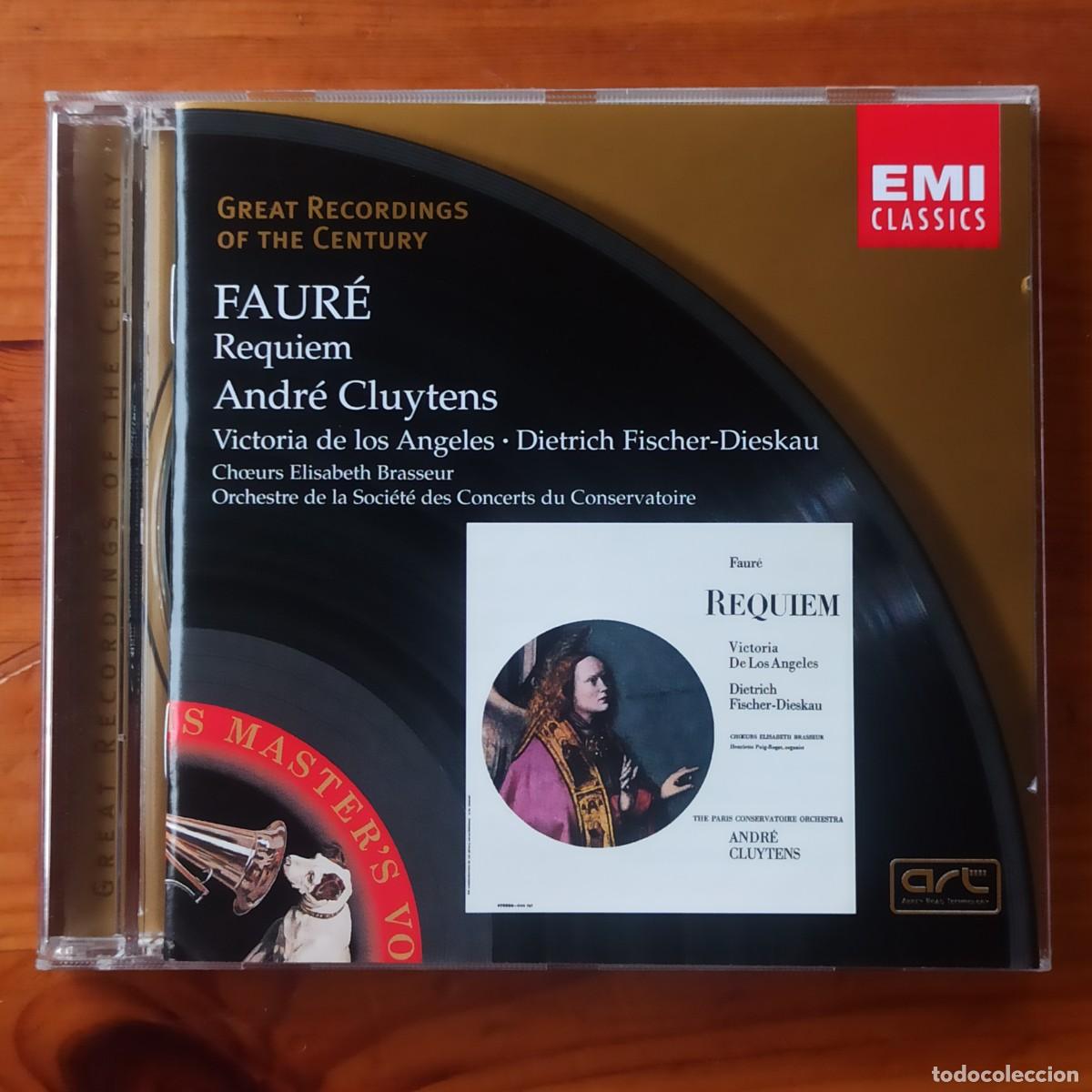 CDs de m&uacute;sica: CD Faur&eacute; - Requiem - Andr&eacute; Cluytens - Foto 1