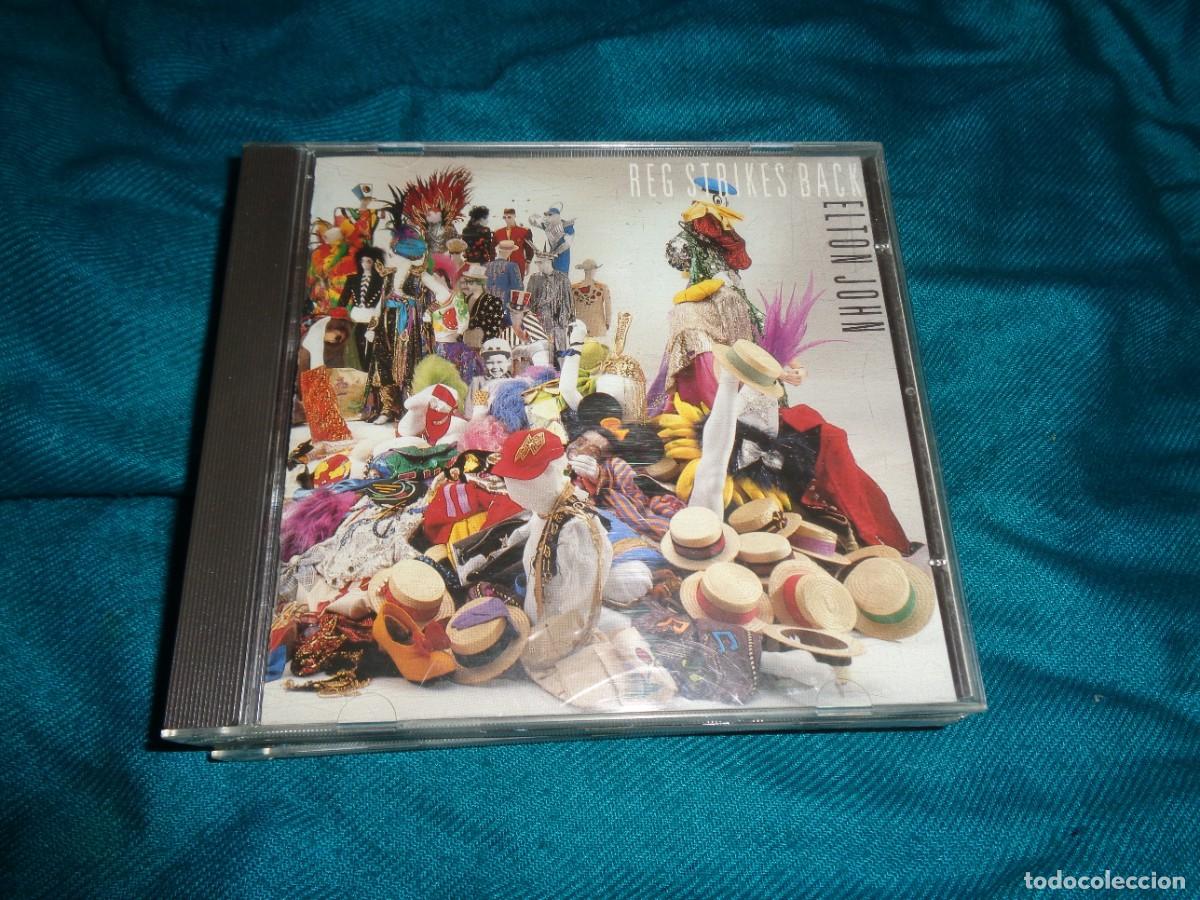 CDs de m&uacute;sica: ELTON JOHN. REG STRIKES BACK. CD. IMPECABLE(#) - Foto 1
