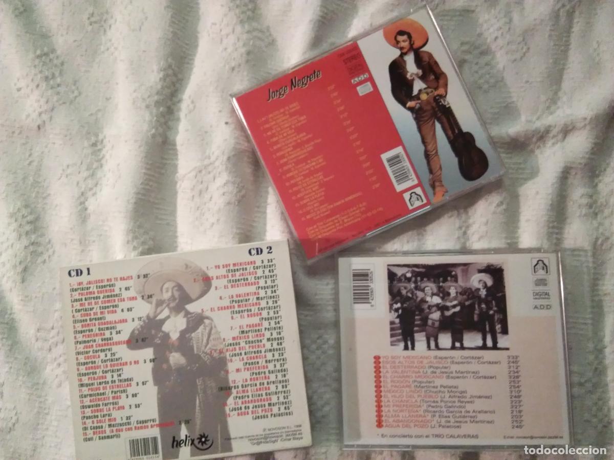 CDs de m&uacute;sica: JORGE NEGRETE DOS CD 30 EXITOS - Foto 3
