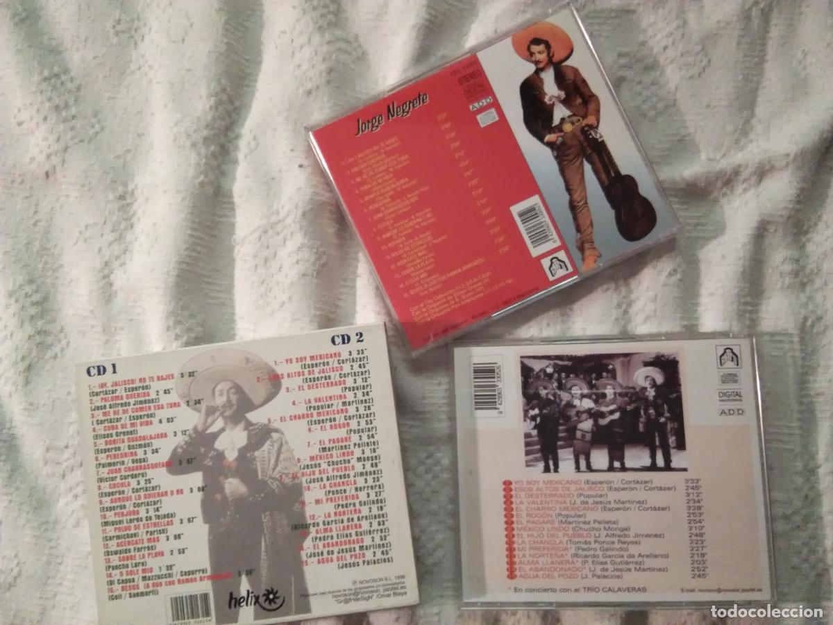 CDs de m&uacute;sica: JORGE NEGRETE DOS CD 30 EXITOS - Foto 5
