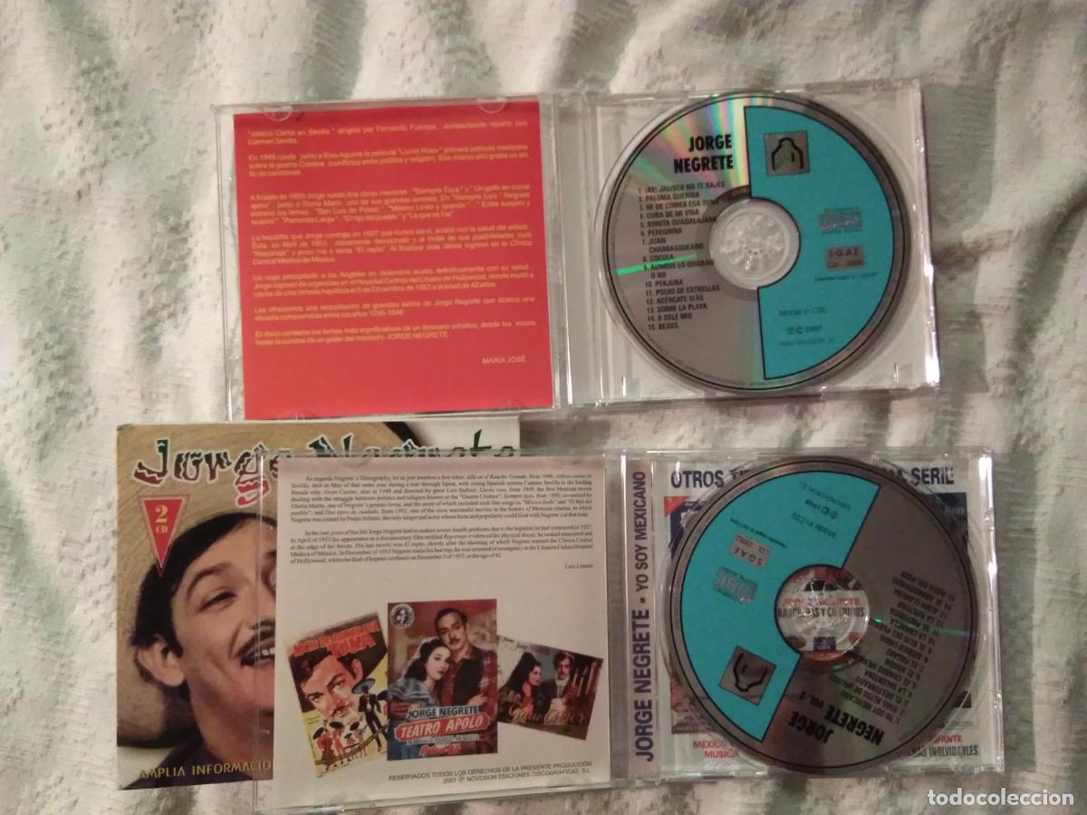 CDs de m&uacute;sica: JORGE NEGRETE DOS CD 30 EXITOS - Foto 6