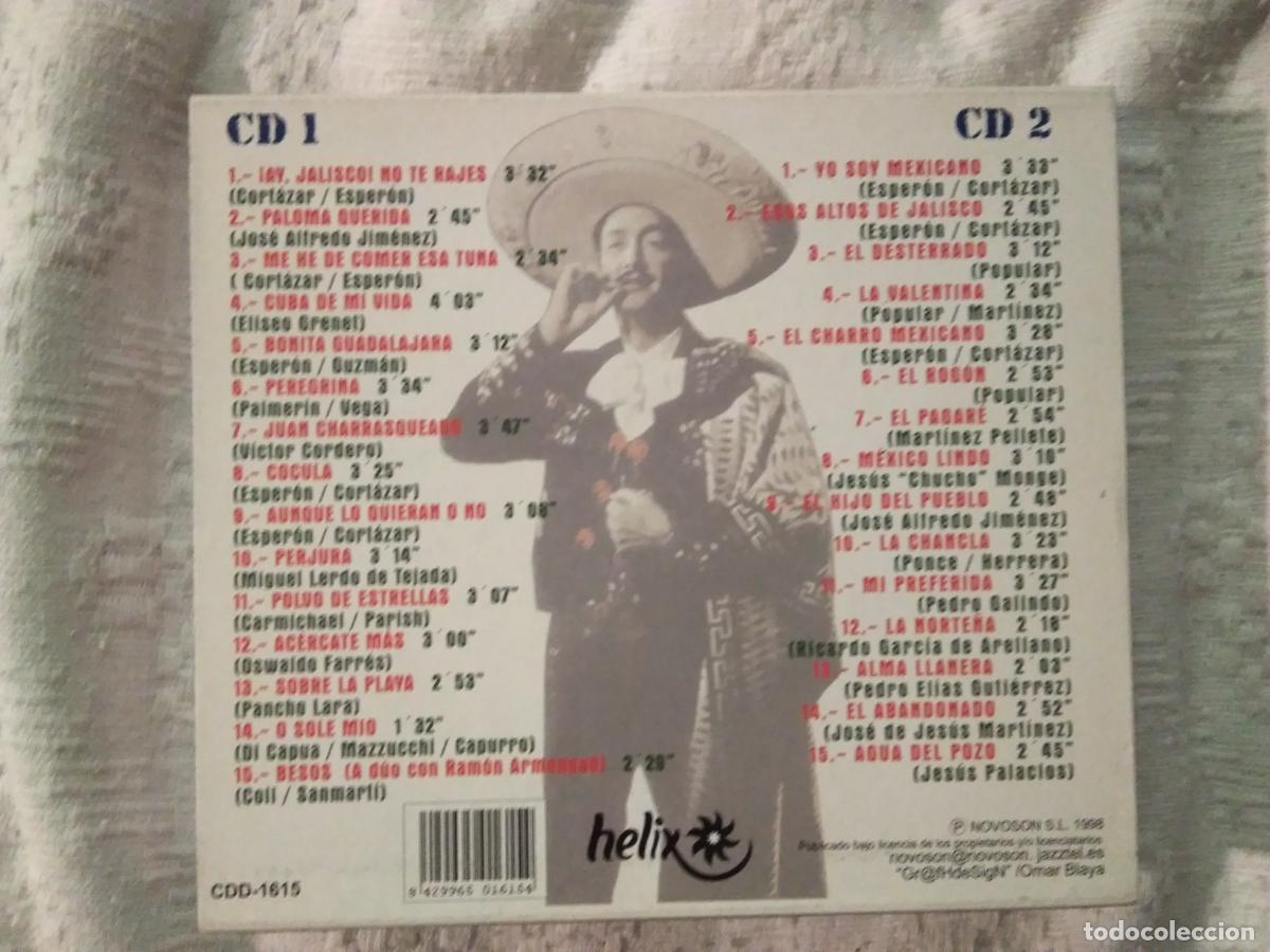CDs de m&uacute;sica: JORGE NEGRETE DOS CD 30 EXITOS - Foto 7