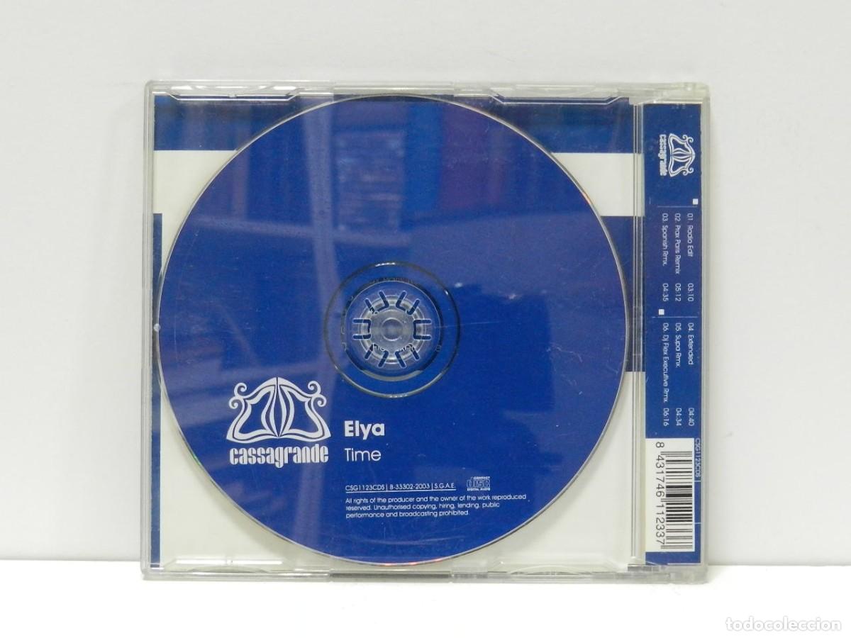 CDs de m&uacute;sica: DISCO CD. Elya &ndash; Time. COMPACT DISC. - Foto 2