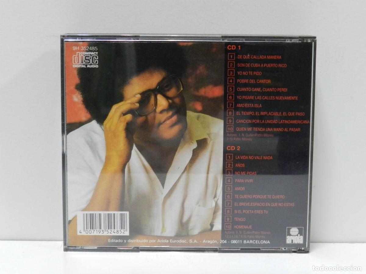 CDs de m&uacute;sica: DISCO 2 X CD. Pablo Milan&eacute;s &ndash; Querido Pablo. COMPACT DISC. - Foto 2