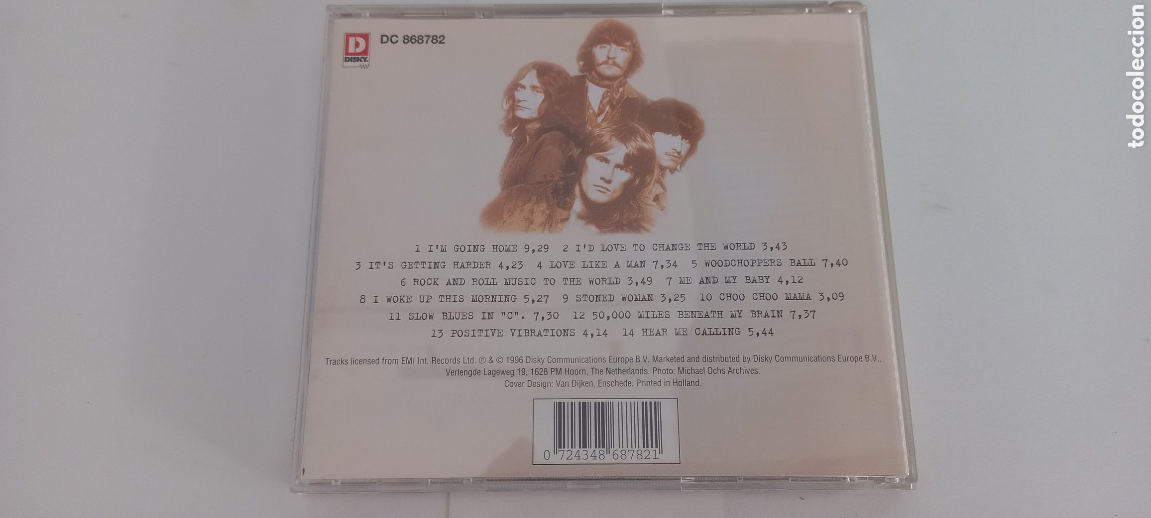 CDs de m&uacute;sica: Ten Years After CD Im Going Home cd como nuevo - Foto 2