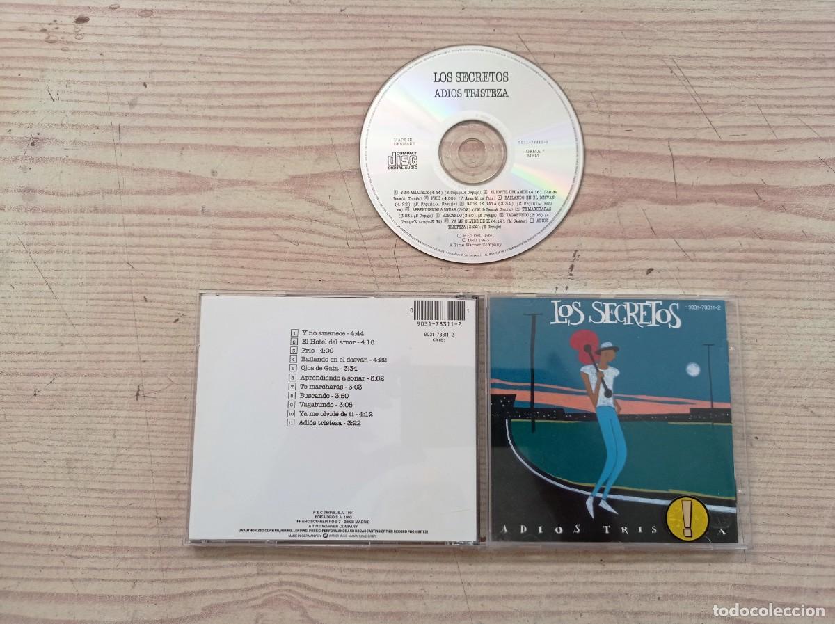 CDs de m&uacute;sica: Los Secretos - Adios Tristeza CD - Foto 1