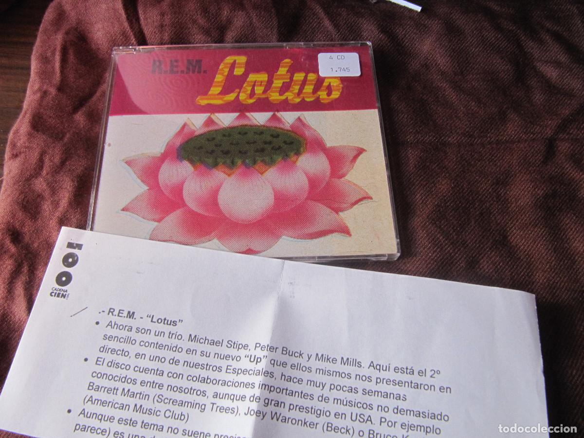 CDs de m&uacute;sica: R.E.M. - LOTUS - CD SINGLE CADENA 100 - Foto 1
