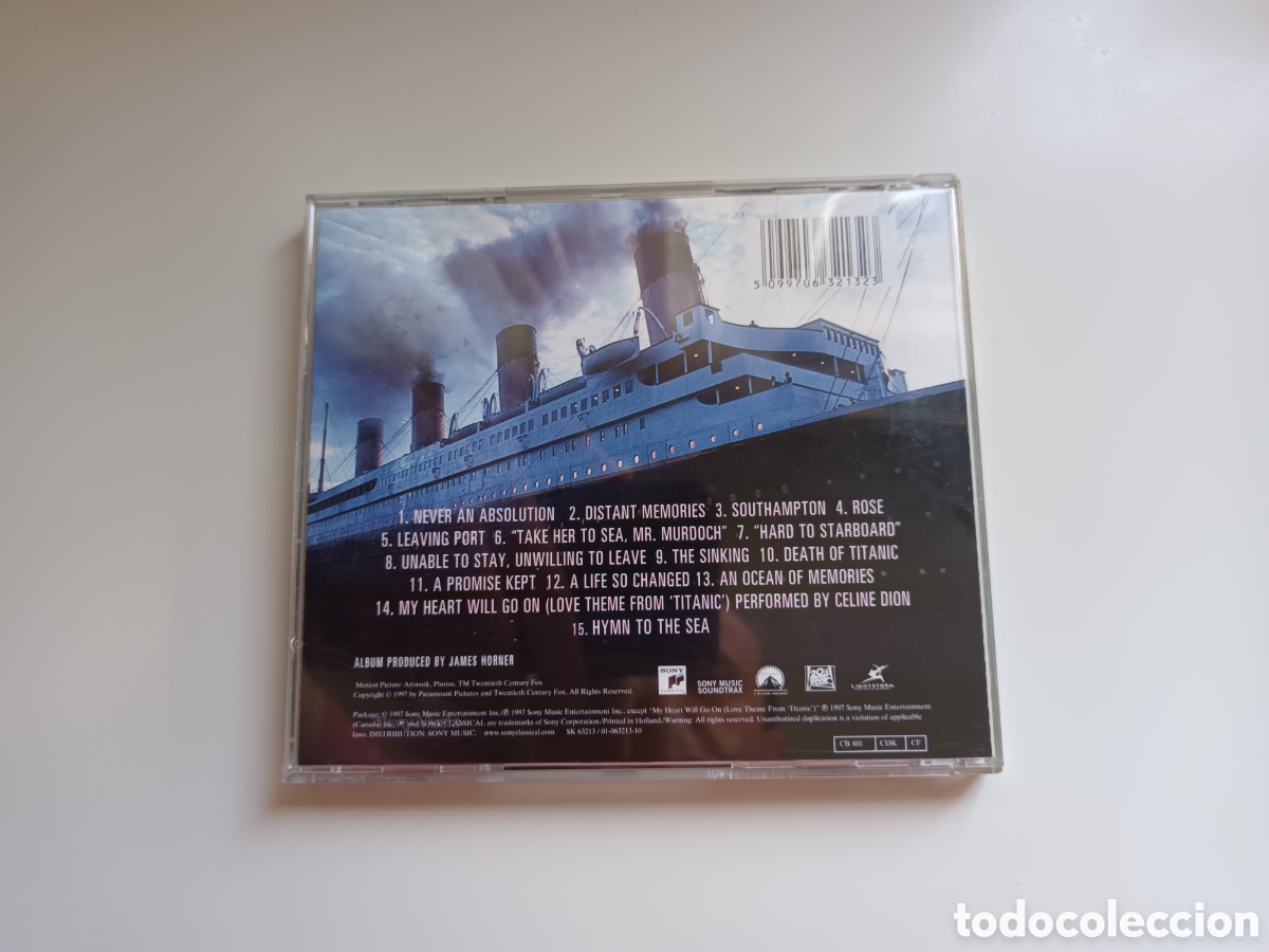 CDs de m&uacute;sica: Titanic, banda sonora - Foto 2