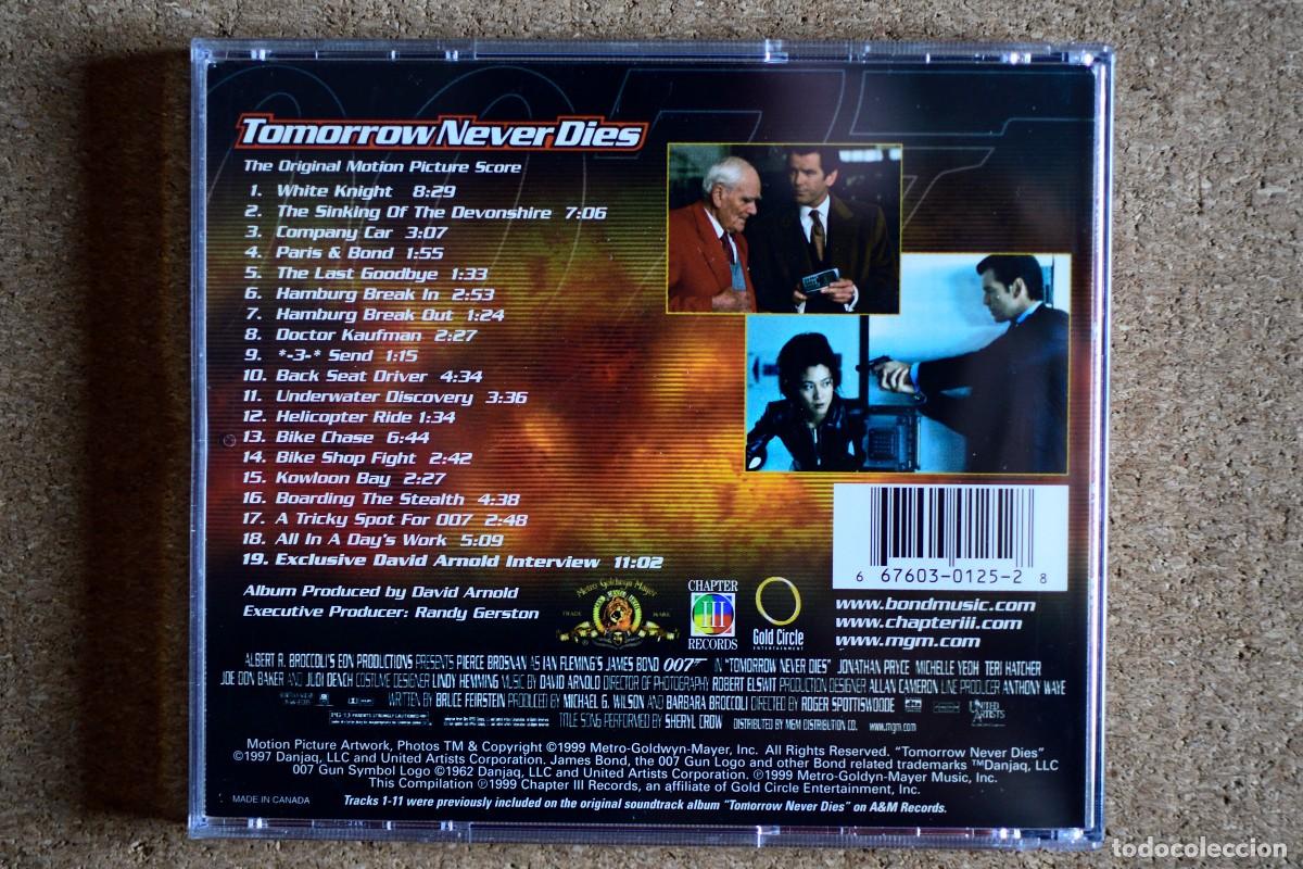 CDs de m&uacute;sica: Tomorrow Never Dies - David Arnold - Foto 2