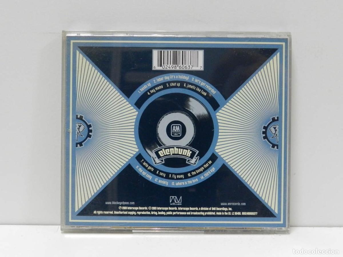 CDs de m&uacute;sica: DISCO CD. The Black Eyed Peas &ndash; Elephunk. COMPACT DISC. - Foto 2