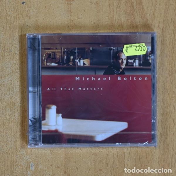 CDs de m&uacute;sica: MICHAEL BOLTON - ALL THAT MATTERS - CD - Foto 1
