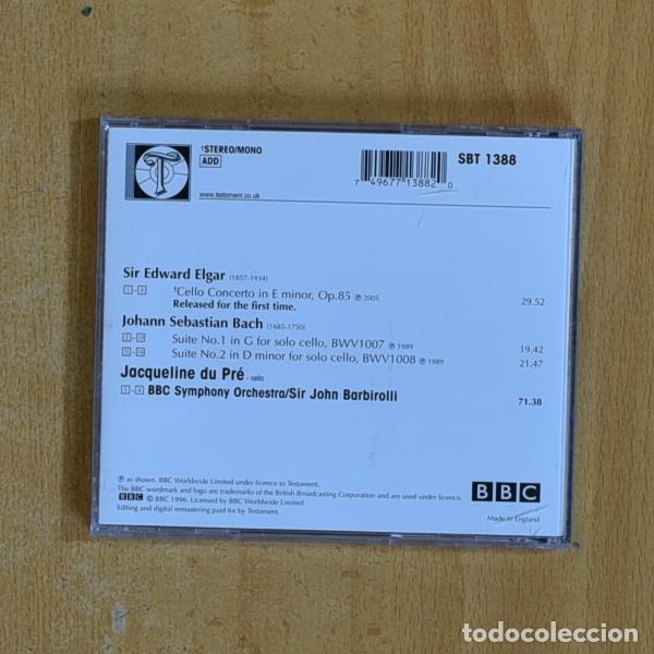 CDs de m&uacute;sica: JACQUELINE DU PRE - TESTAMENT - CD - Foto 2