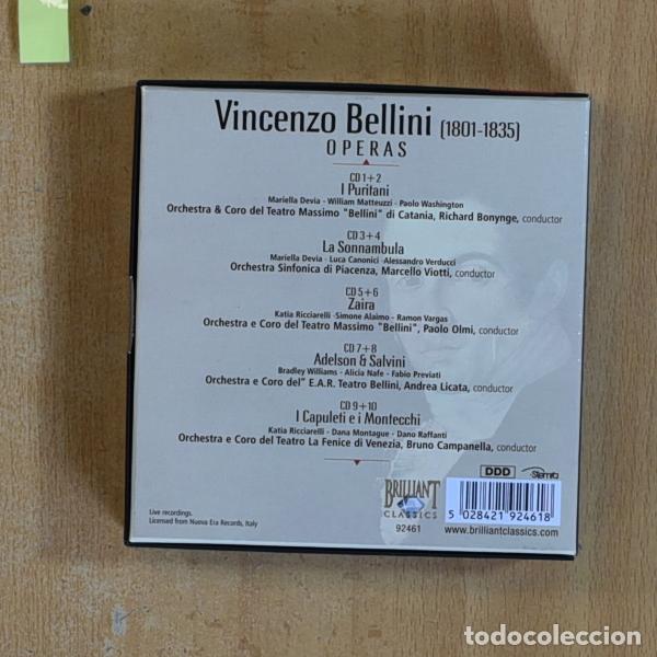 CDs de m&uacute;sica: BELLINI - OPERAS - BOX CD - Foto 2