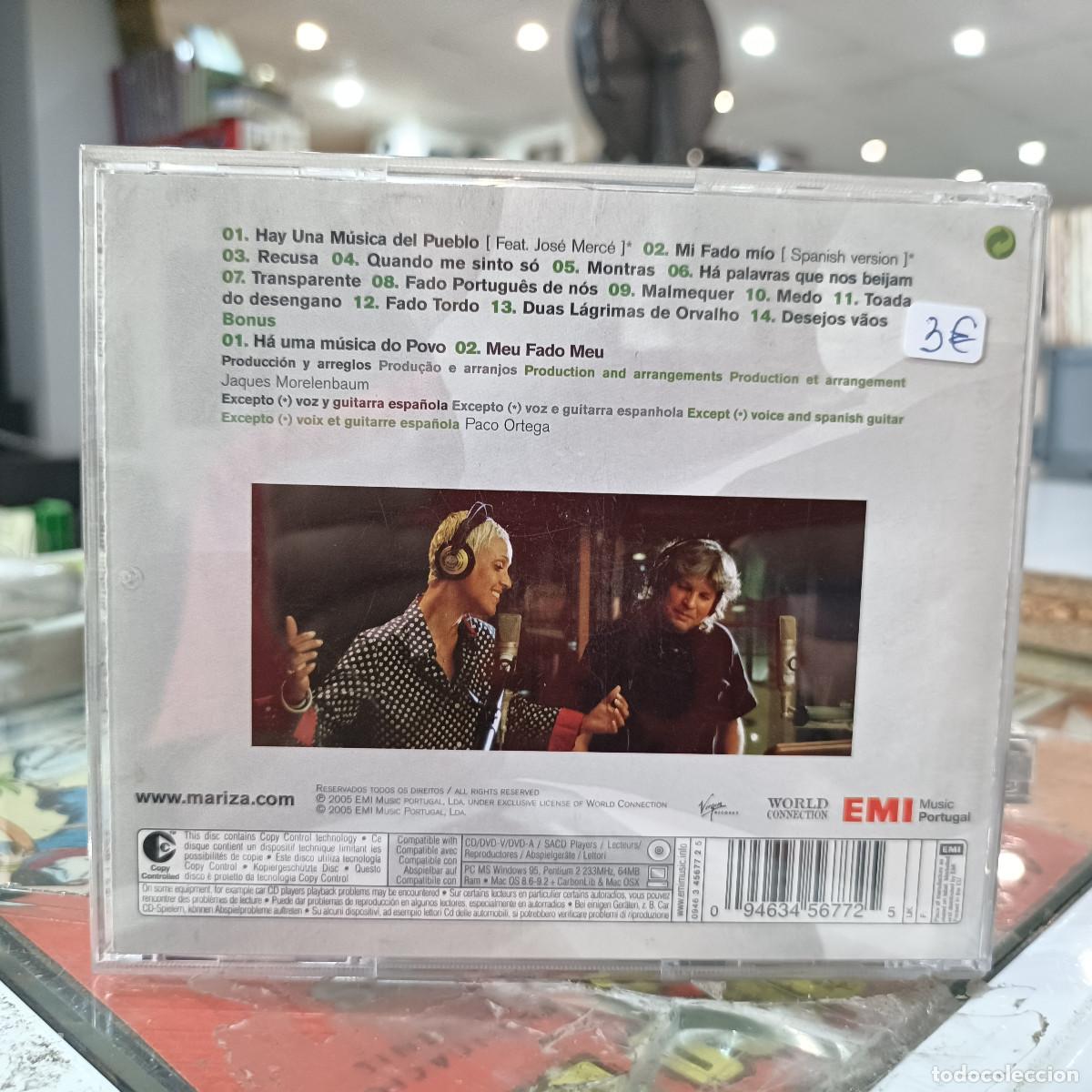 CDs de m&uacute;sica: Mariza - Transparente - CD. - Foto 2