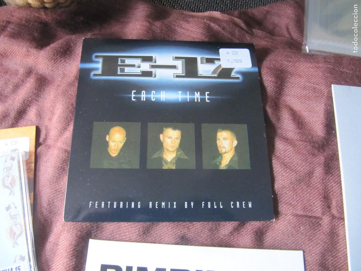 CDs de m&uacute;sica: E-17 - EACH TIME ( CD SINGLE ) - Foto 1