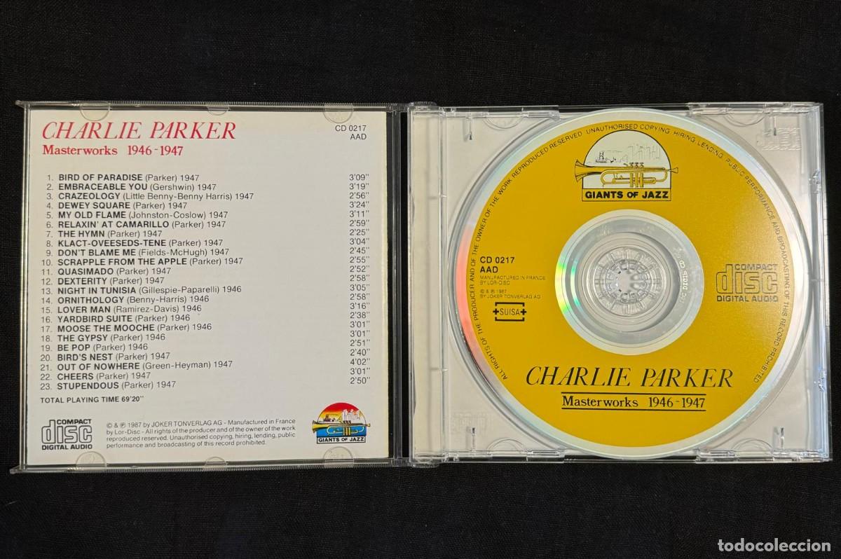 CDs de m&uacute;sica: Charlie Parker (Masterworks) CD - Foto 3